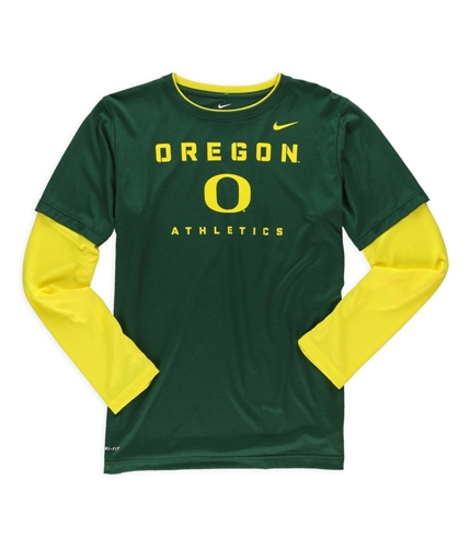 Nike Boys University Of Oregon Graphic T-Shirt oregongreen XL