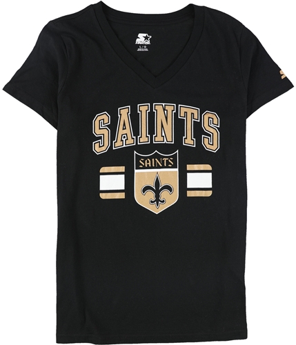 STARTER Womens New Orleans Saints Graphic T-Shirt nos L