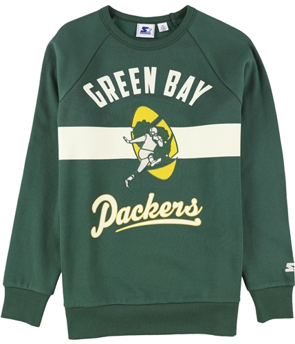 STARTER Womens Green Bay Packers Sweatshirt pac M