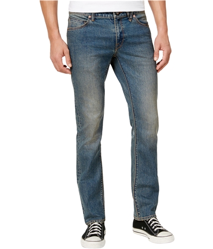Volcom Mens Vorta Slim Fit Jeans blue 30x31