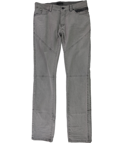 Rogue State Mens Zipper Pockets Casual Trouser Pants lightgrey 32x33