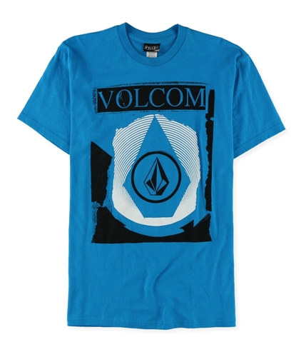 Volcom Mens Cut Outs Graphic T-Shirt tur M