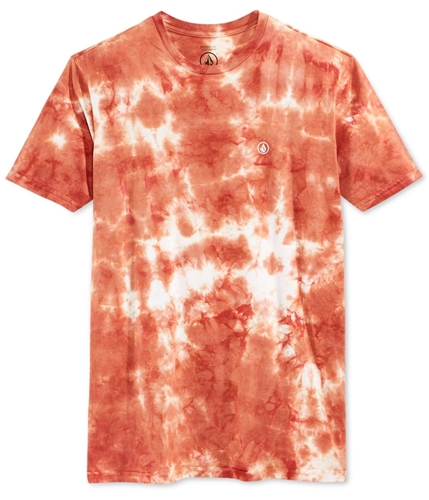 Volcom Mens Tie-Dye Stone Graphic T-Shirt orr S