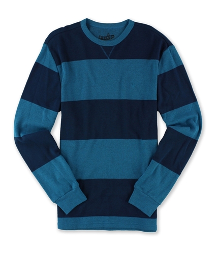 Volcom Mens Colorblock Thermal Basic T-Shirt darkturquoise L
