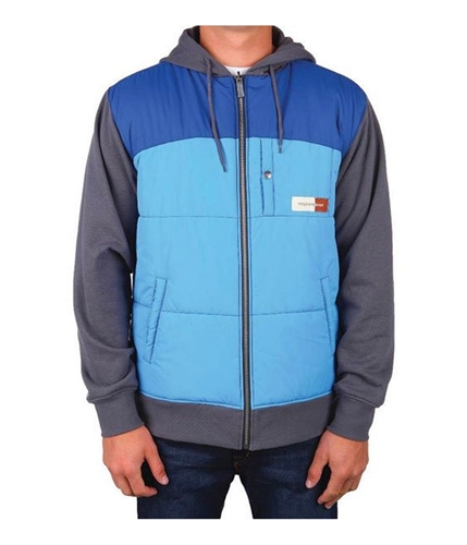 Volcom Mens Scout Quilted Field Jacket coastalblue XL