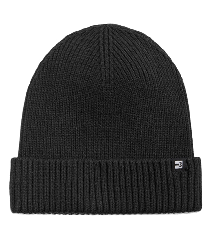 Block Mens Ribbed Beanie Hat black One Size