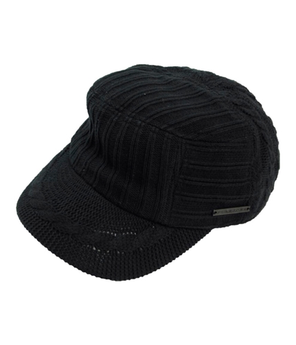 Sean John Mens Multi Knit Floppy Military Hat black One Size