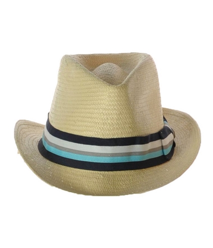 Sean John Mens Straw Fedora Trilby Hat natural L/XL