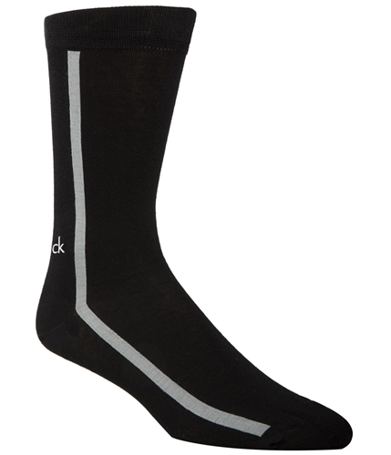 Calvin Klein Mens Racer Stripe Midweight Socks black 10-13