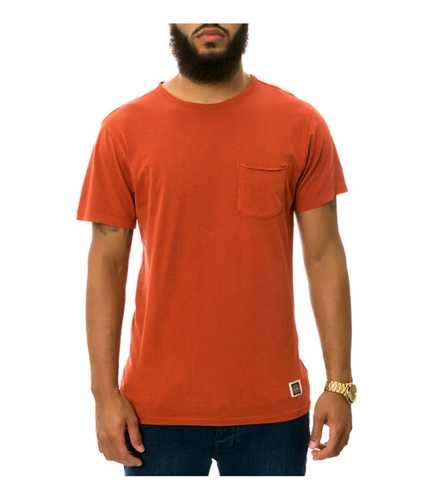 AMBIG Mens The Sherman Basic T-Shirt tomato XL