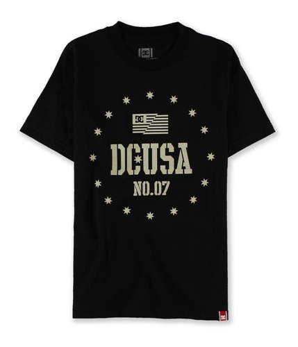 DC Mens DC USA Stars Graphic T-Shirt 001 S