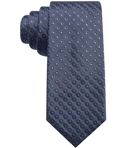 Alfani Mens Dot Self-tied Necktie navy One Size