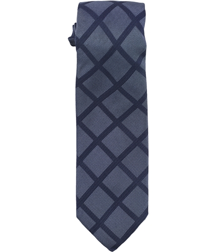 Alfani Mens Silk Self-tied Necktie blue One Size
