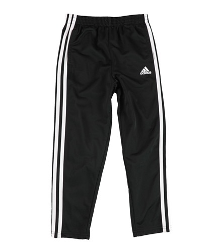 Adidas Boys 3-Stripe Athletic Track Pants black 4x16