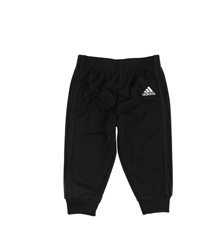 Adidas Boys Solid Athletic Track Pants black 9 mos/12