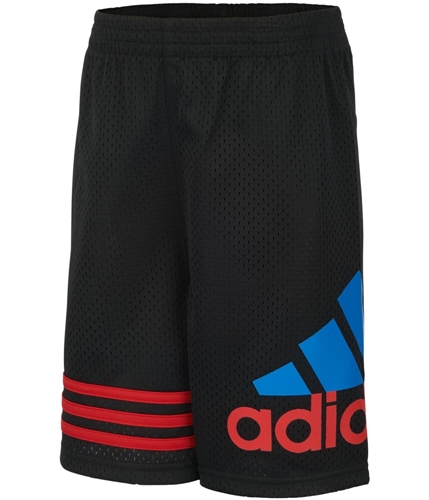 Adidas Boys Racer Basketball Athletic Workout Shorts black 4
