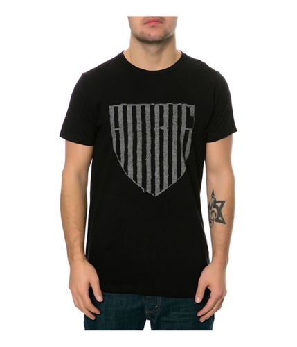 AMBIG Mens The Guarded Graphic T-Shirt black XL