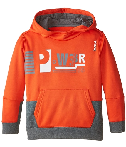 Reebok Boys Pow3r 95 Hoodie Sweatshirt orange 5