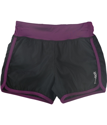Reebok Girls Active Athletic Workout Shorts black 6X