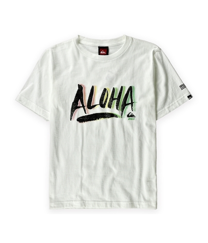 Quiksilver Boys Fresh Aloha Graphic T-Shirt wbb L