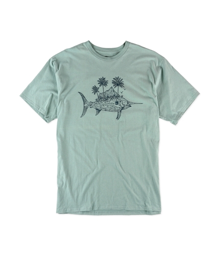 Quiksilver Mens Diamond Fish Graphic T-Shirt bhb0 XL
