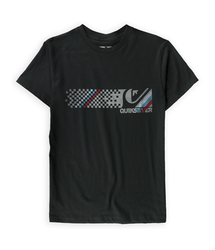 Quiksilver Mens Word Up Graphic T-Shirt blk S