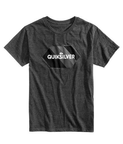 Quiksilver Mens Hexagon Logo Graphic T-Shirt kath L