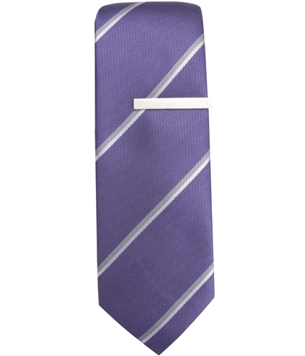 Alfani Mens Neptune Self-tied Necktie purple One Size