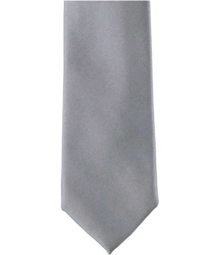 Alfani Mens Skinny Self-tied Necktie silver One Size