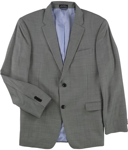 Tommy Hilfiger Mens Modern Fit Sportcoat Two Button Blazer Jacket grey 36