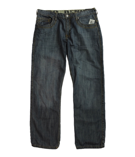 Do Denim Mens Straight Washed Ook Slim Fit Jeans sila 36x32