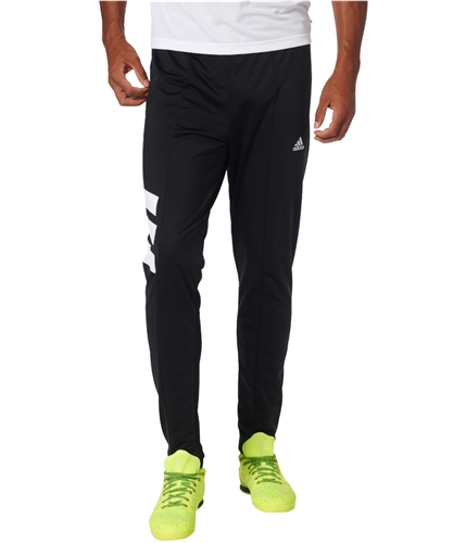 Adidas Mens Soccer Athletic Track Pants blackwhite S/31