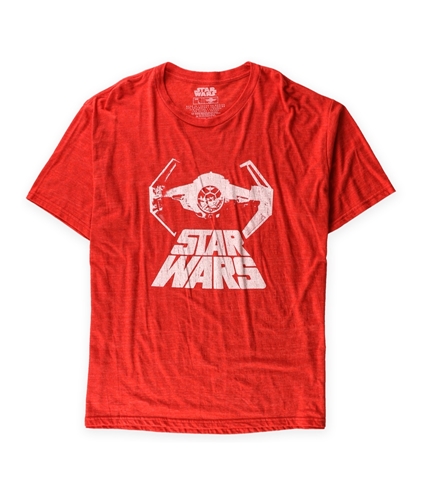 Star Wars Mens Vader's Tie Fighter Graphic T-Shirt rdh L
