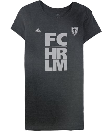Adidas Womens FC Harlem Graphic T-Shirt drkgray S