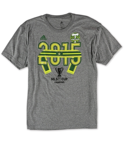 Adidas Womens 2015 MLS Cup Champion Graphic T-Shirt gray M