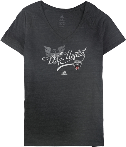 Adidas Womens D.C. United Graphic T-Shirt gray S