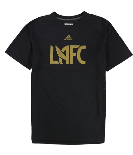 Adidas Mens L.A Football Club Graphic T-Shirt blkgold M