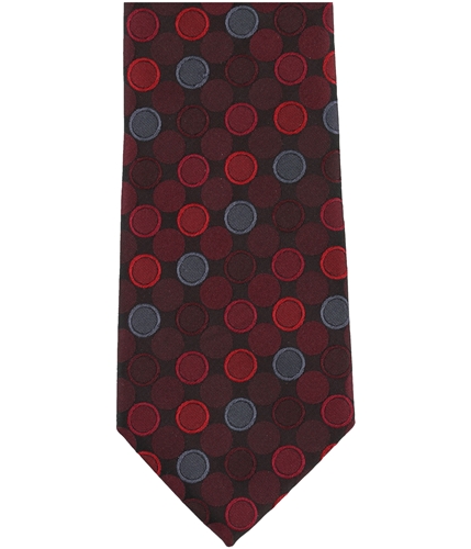 Geoffrey Beene Mens Seasonless Dot Self-tied Necktie redgrymu Classic
