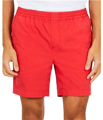 Nautica Mens Stretch Casual Chino Shorts rosecoral XS