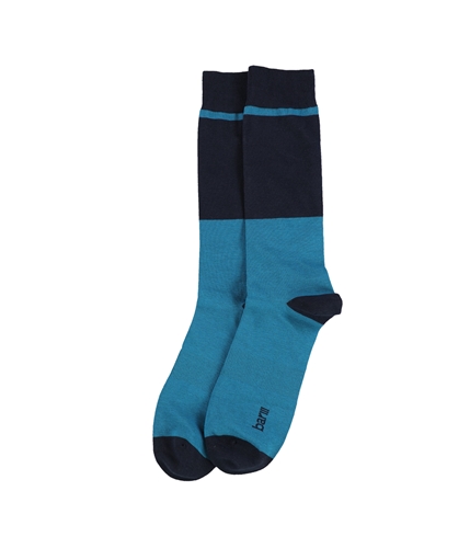 bar III Mens Colorblocked Midweight Socks blackgrey One Size