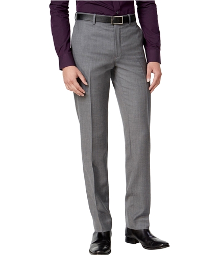 bar III Mens Slim-Fit Dress Pants Slacks gray 32x32