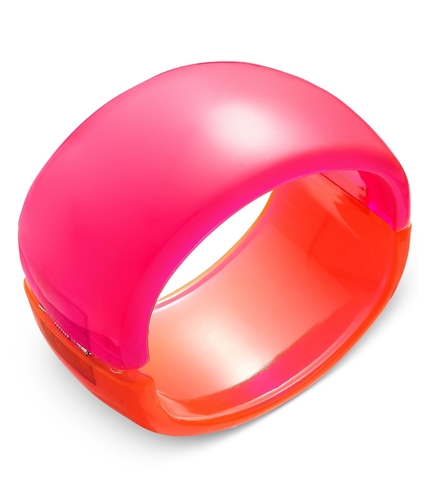 I-N-C Womens Colorblock Bracelet Bangles pinkorange One Size