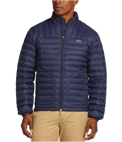 Lacoste Mens Packable Puffer Jacket navyblue L