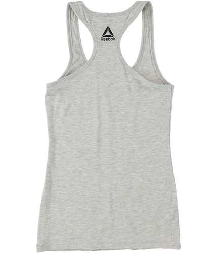 Reebok Womens Be More Human Racerback Tank Top gray S