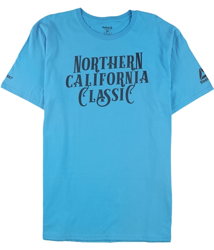 Reebok Mens Northern California Classic Graphic T-Shirt blue S