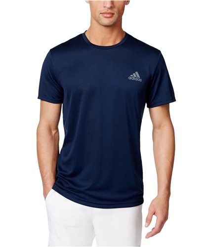 Adidas Mens Essential Tech Basic T-Shirt conavy LT