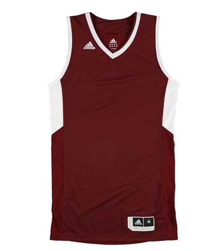 Adidas Mens Two Tone Jersey redwht M