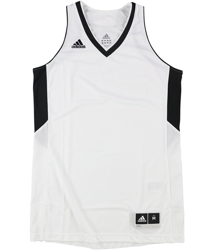 Adidas Mens Two-Tone Jersey whtblck M