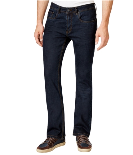 Buffalo David Bitton Mens Solid Slim Fit Jeans intenselydark 31x32