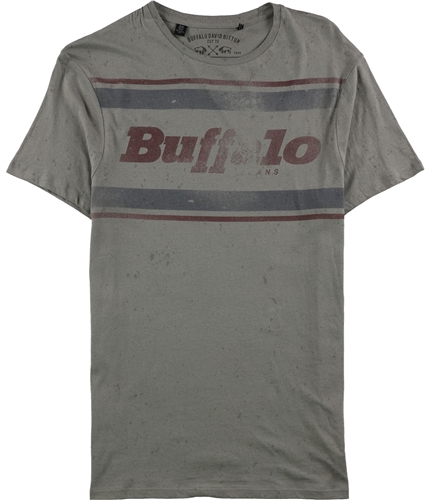 Buffalo David Bitton Mens Spattered Graphic T-Shirt gray S
